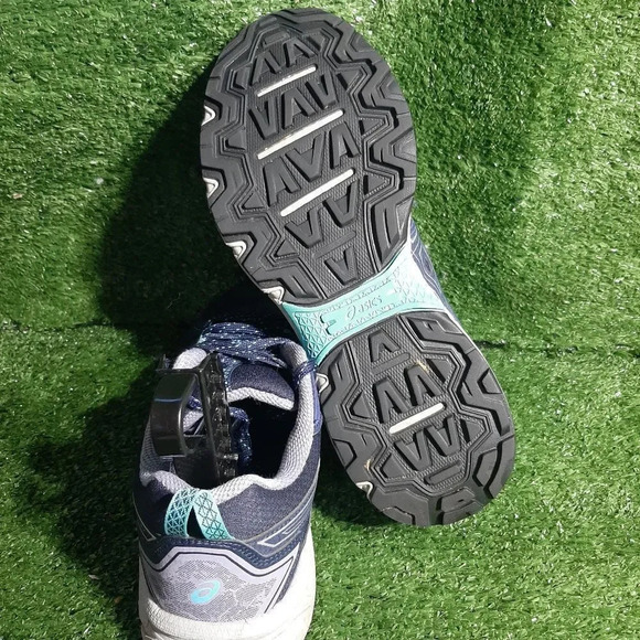 Asics Gel Venture 7 Navy and light blue size 8 trailrunner - Picture 4 of 4